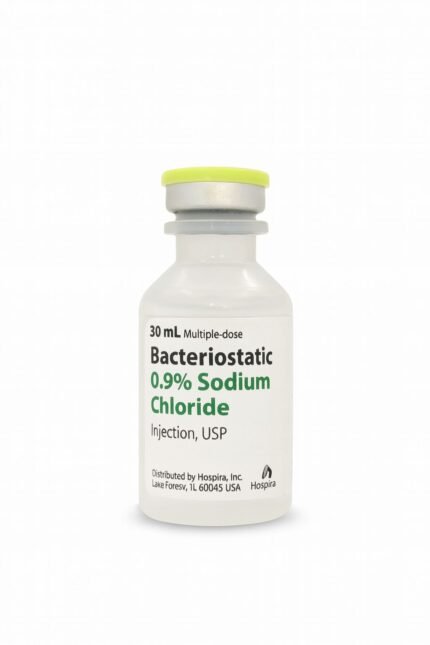Buy Bacteriostatic 0.9% Sodium Chloride 30mL – Hospira Injection USP Canada